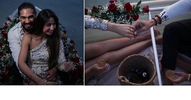 Love afloat: Shreyas Mehta of Flashmob Nation proposes in style