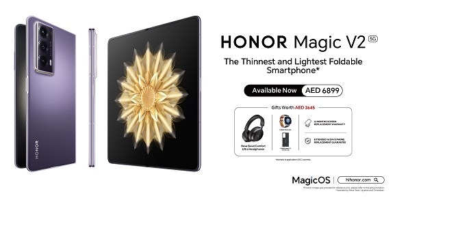 HONOR Announces the Official Availability of the Long-Awaited HONOR Magic V2