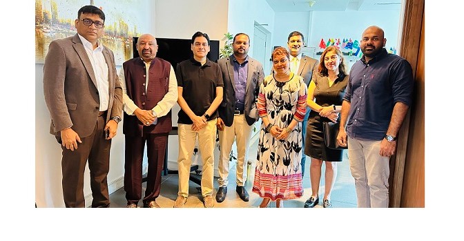 CEO Clubs Hosts Insightful Round Table Meeting with Valued Member Zelta Media at CEO Clubs Dubai Office