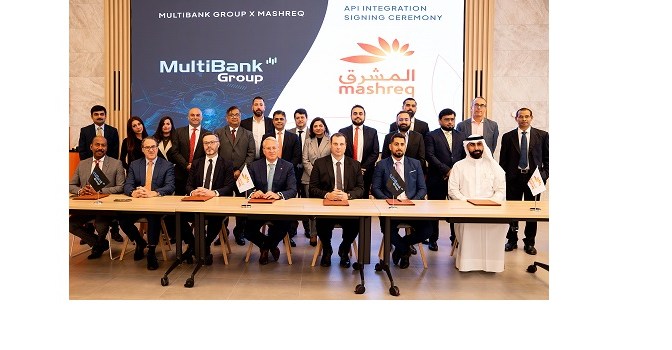 MULTIBANK GROUP, MASHREQ PARTNER TO LAUNCH INSTANT PAYMENTS SERVICE