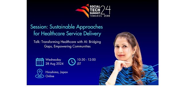 Dr. Sahar Hashmi’s Sustainable AI Infrastructure Proposal Aims to Transform Healthcare at Japan Summit