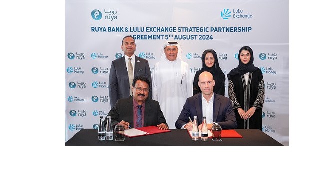 ruya Partners with LuLu Exchange to Offer Cash Deposit Services at 140 centres across the UAE