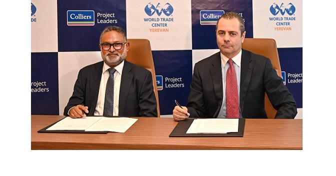 Colliers Project Leaders, Middle East secures $250-million World Trade Center, Yerevan project