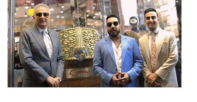 Renowned Bollywood Singer Mika Singh Shines Bright at Kanz Jewels in Dubai’s Iconic Gold Souq