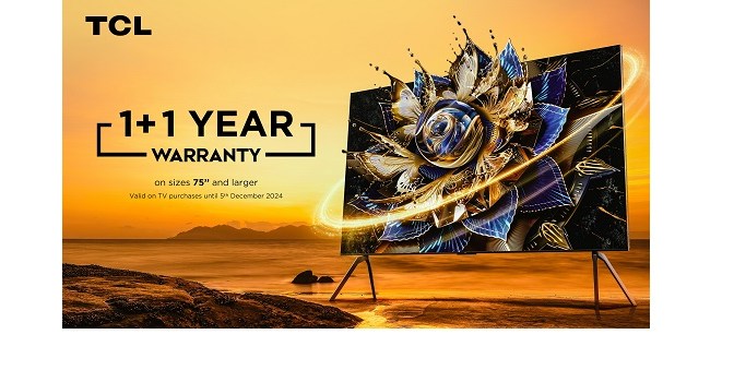 TCL leads way as large screens become the ultimate home entertainment standard; offers extended warranty on all large TVs