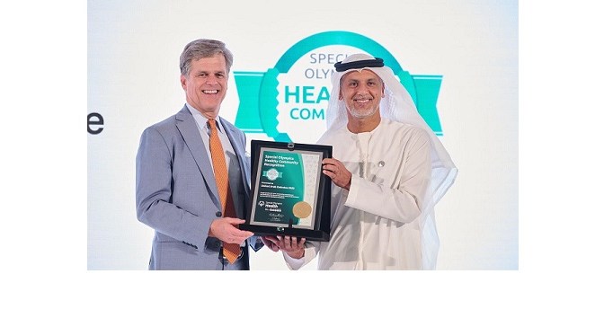 الأولمبياد الخاص الإماراتي يكرم مقدمي الرعاية الصحية الموحدة
