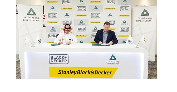 Shaker Announces Strategic Partnership with Stanley Black & Decker to Distribute BLACK+DECKER ®️ Appliances in Saudi Arabia