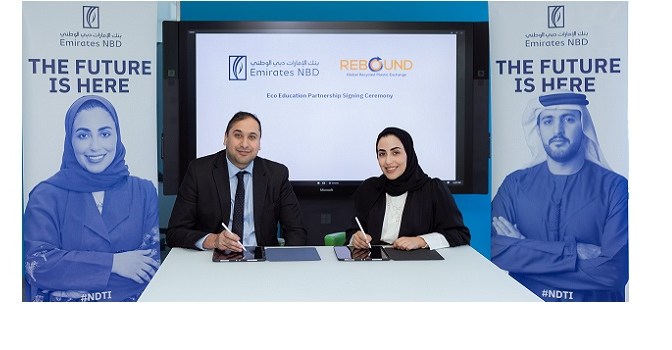 Emirates NBD collaborates with Rebound to drive awareness and encourage employees and stakeholders to embrace an environmentally conscious mindset