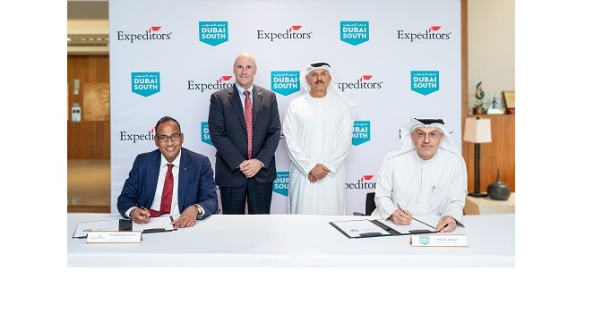 DUBAI SOUTH AND EXPEDITORS SIGN AGREEMENT TO OPEN A NEW FACILITY AT THE LOGISTICS DISTRICT  