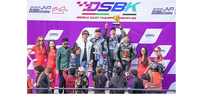 Bollywood Stars Blazed the Track at Dubai Autodrome for ‘DSBK Middle East Championship’