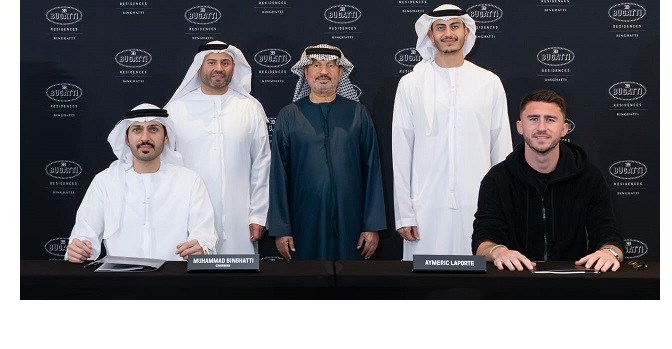 “إيمريك لابورت”.. ثالث أيقونة عالمية تمتلك بنتهاوس في “بوغاتي ريزيدنسز” من بن غاطي