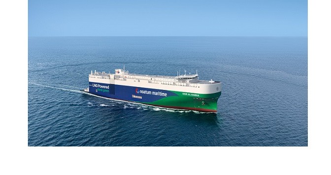 United Global Ro-Ro Celebrates Maiden Voyage of LNG-Powered Vessel at Khalifa Port