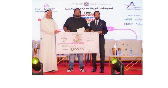 Dubai Resident Sheds 45.7 Kgs, Wins AED 13,800 as Overall Champion of RAK Biggest Weight Loss Challenge 2025