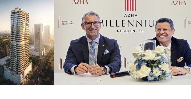 Emirates Properties launches Dh350 million Azha Millennium Residences