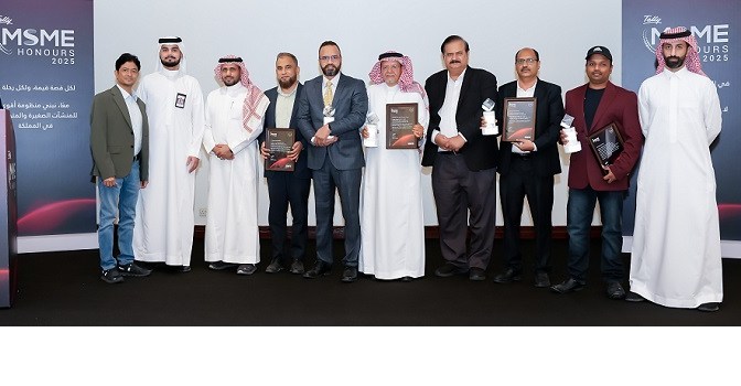 Tally MSME Honours 2025 recognises Entrepreneurial Excellence in the Kingdom of Saudi Arabia