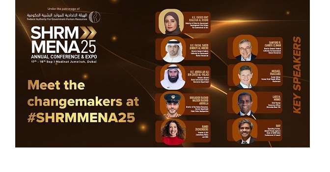 Global and Regional Leaders to Headline SHRM MENA Annual Conference & Expo 2025 in Dubai