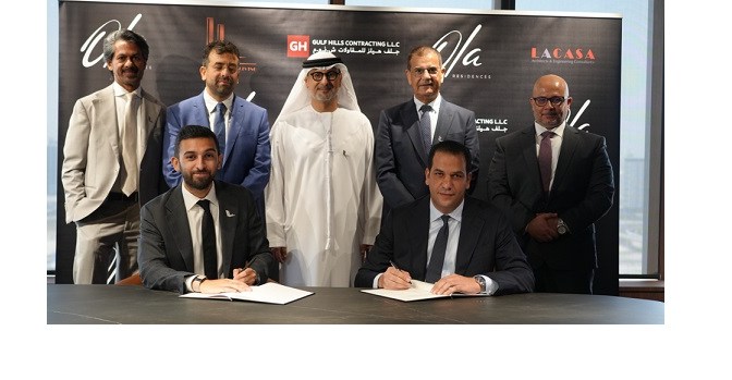 Lacasa Living hosted the official signing ceremony with Gulf Hills Contracting