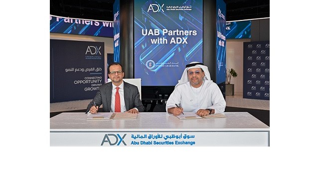 United Arab Bank Partners with Abu Dhabi Securities Exchange (ADX)