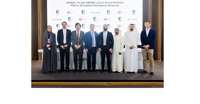 ADNOC, TII and ASPIRE Begin Autonomous Drone Integration to Transform Emergency Response Operations