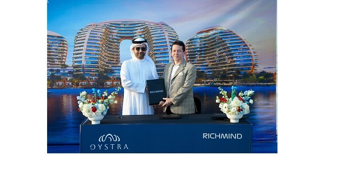 RICHMIND BREAKS GROUND ON OYSTRA AT AL MARJAN ISLAND, RAS AL KHAIMAH