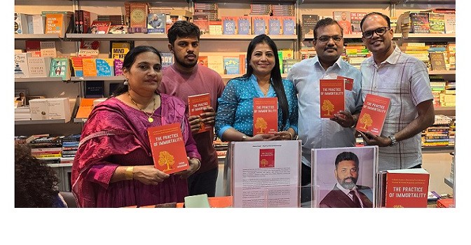 كتاب “ممارسة خبراء إطالة العمر” للمؤلف إيشان شيفاناند يخطف الأضواء في معرض الشارقة الدولي للكتاب 2025