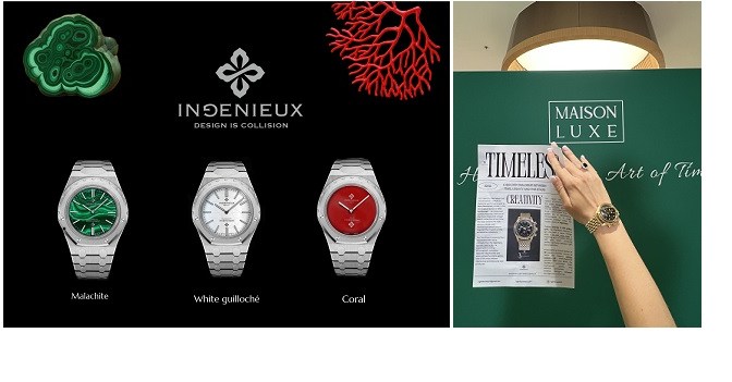 Ingenieux Brings Fresh Creative Energy to Dubai Watch Week 2025