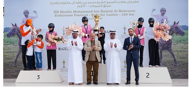 Azizi Developments Sponsors ‘HH Sheikh Mohammed bin Rashid Al Maktoum Endurance Ride for Ladies’ for Ninth Consecutive Year