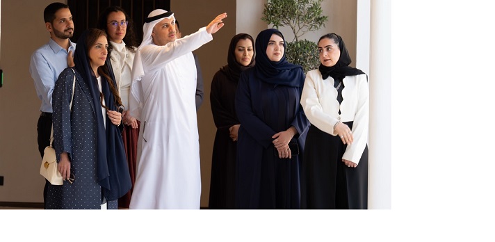 Bodour Al Qasimi reviews progress of Al Bait Al Westi, a new heritage events venue in the Heart of Sharjah