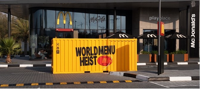 McDonald’s UAE pulls off the ultimate World Menu Heist
